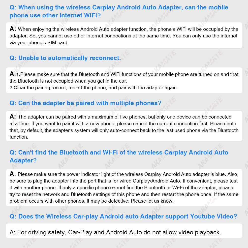 Wireless Mini CarPlay Adapter for VW Toyota Audi for OEM Wired to Wireless CarPlay Android Auto Type-C USB Plug and Play Dongle