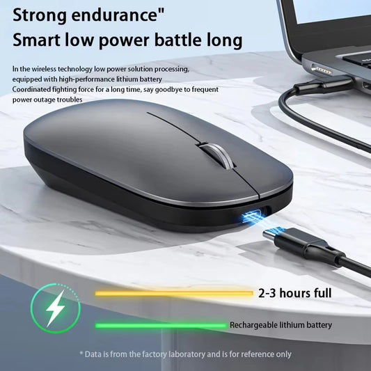 Bluetooth Wireless Mouse 2.4G Dual Mode DPI Adjustable Type-C Rechargeable Silent Ergonomic Portable Office Mouse 2026 ﻿