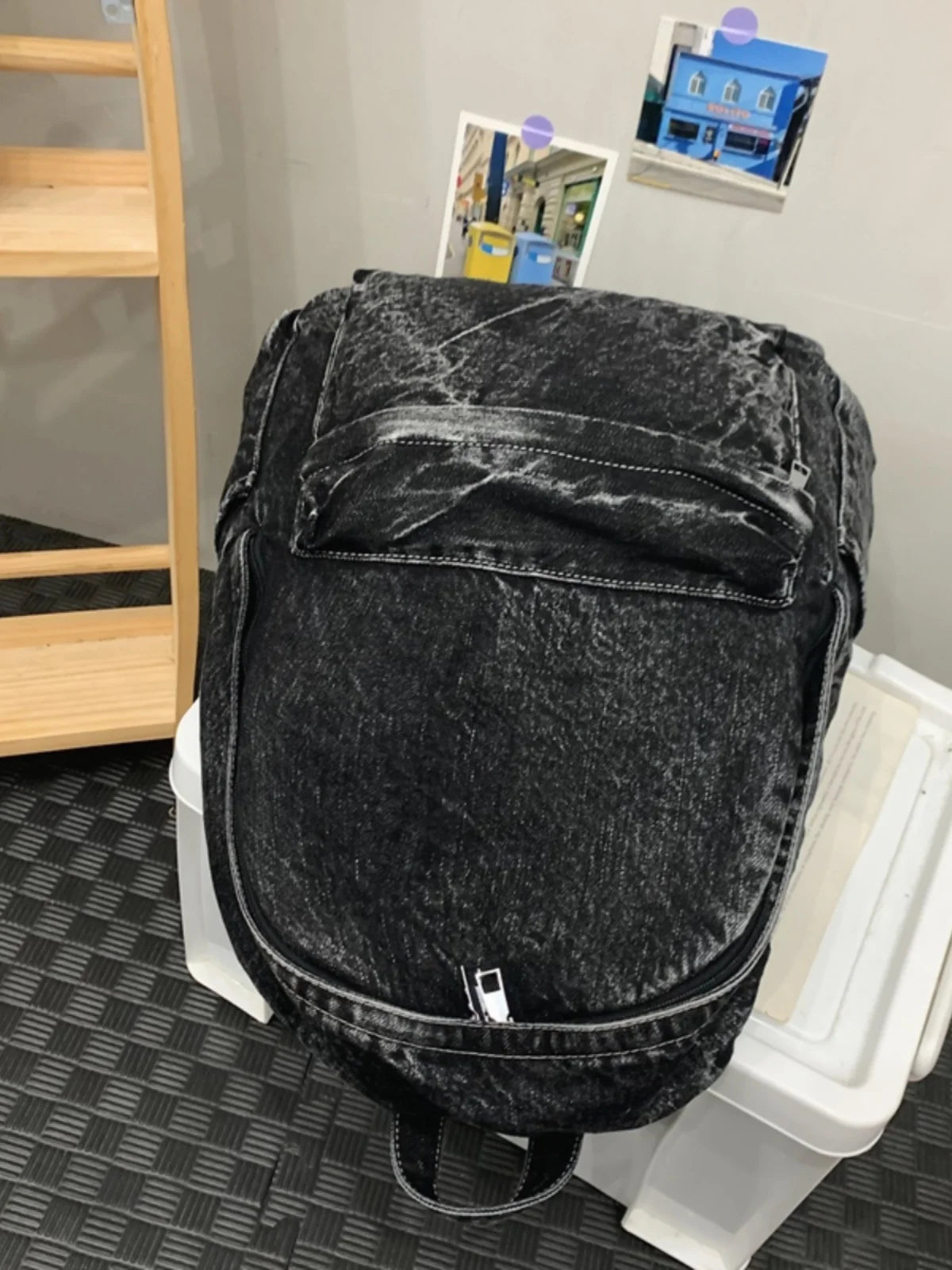 Trendy Casual ex Bapa 2024 New Sle INS Quali Forest System Girl Bapa Student Bookbag Soft Canvas Large Size
