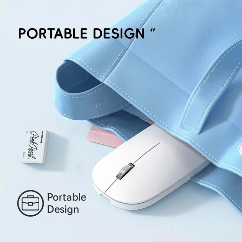 Bluetooth Wireless Mouse 2.4G Dual Mode DPI Adjustable Type-C Rechargeable Silent Ergonomic Portable Office Mouse 2026 ﻿