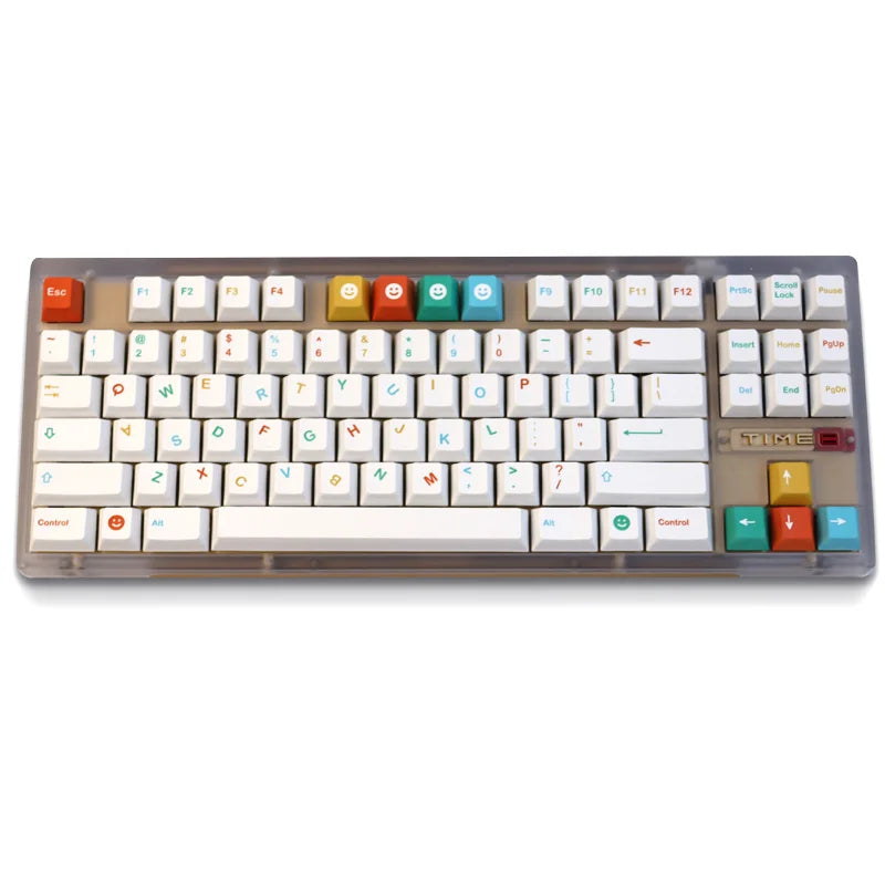162 Keys Cool Kids Keycaps Cherry Profile PBT Dye Sublimation Mechanical Keyboard Keycap For MX Switch 60/61/64/68/87/980/104