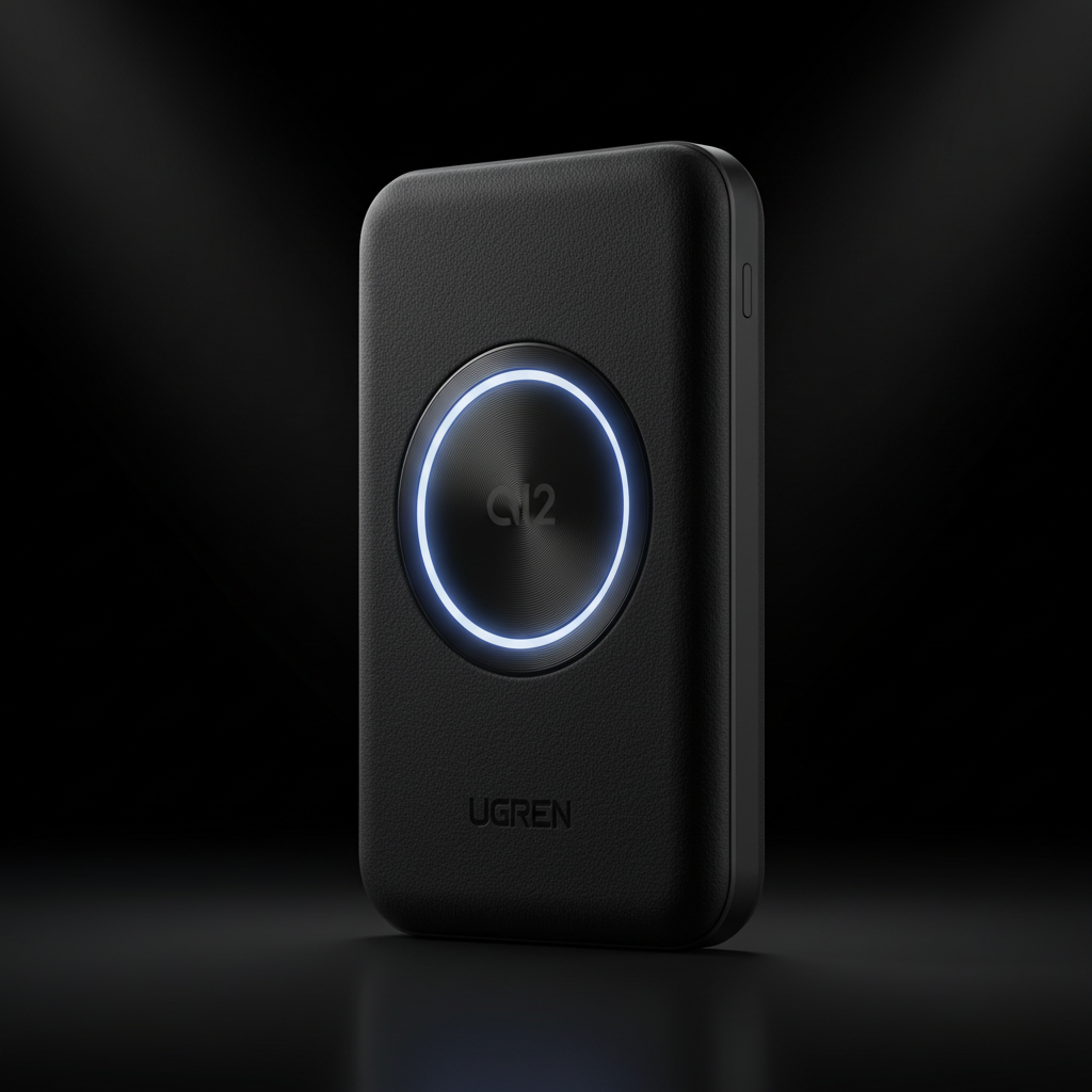 UGREEN Power Bank Qi2 ring close-up